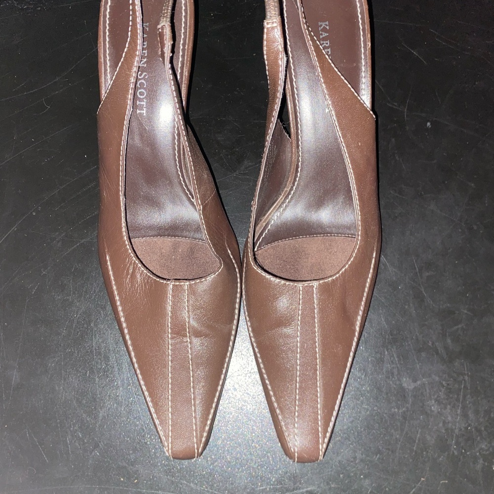 Karen Scott Women's Brown Pumps